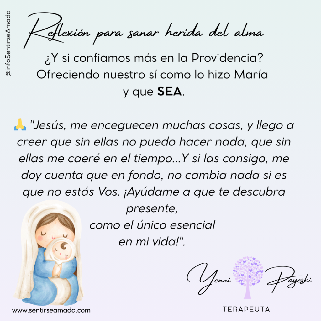 Reflexión para sanar herida del alma